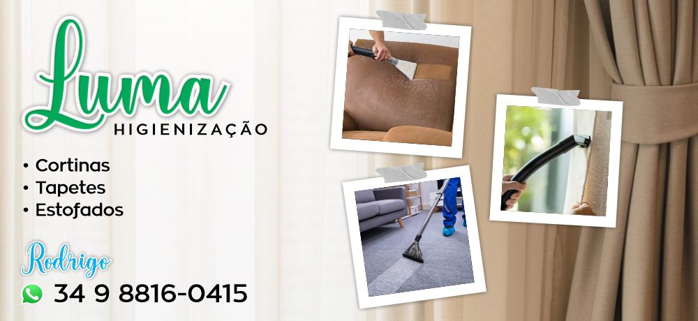 Luma Higienização De Cortinas - Limpeza a Seco em Uberaba